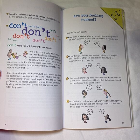 American Girl Smart Guide to Friendships and Boys Books Set of 2 EUC - Picture 11 of 11